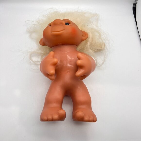 Troll Bride and Groom WEDDING COUPLE Troll Dolls 604 Thomas Dam Denmark 8-11” - Picture 11 of 16